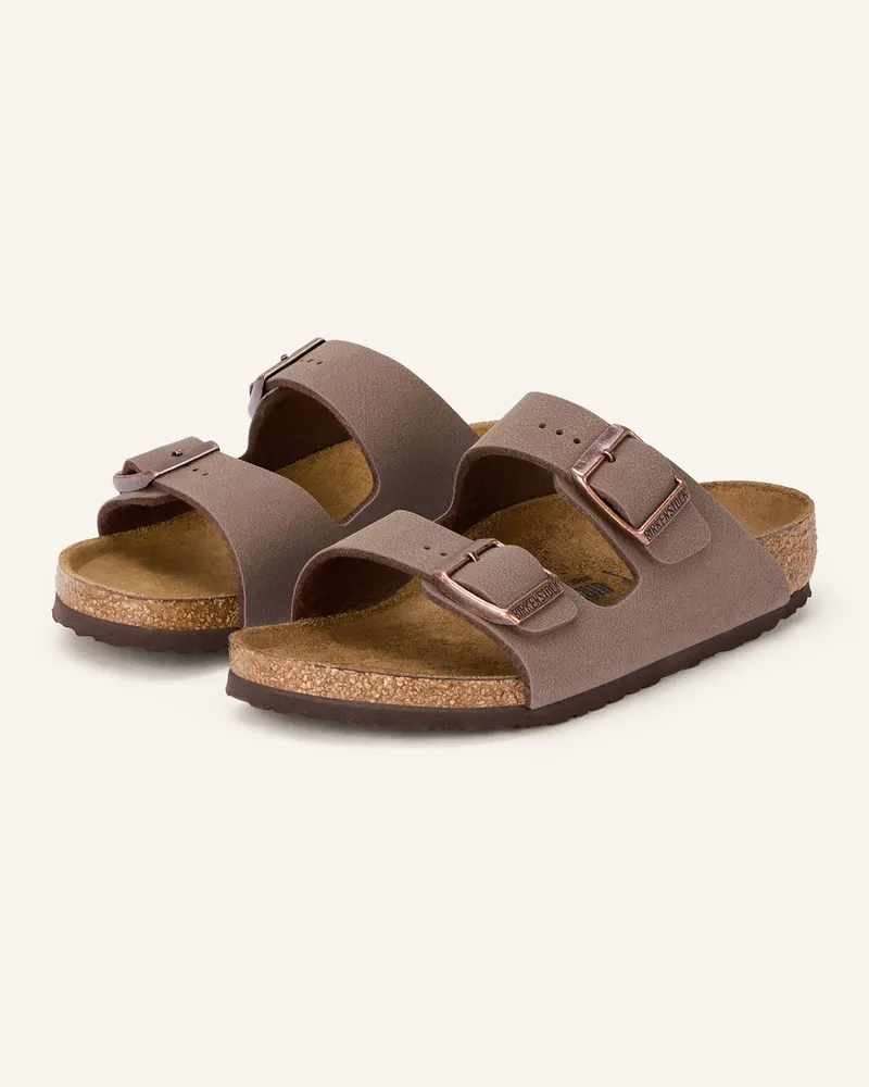 Birkenstock Pantoletten Arizona braun Taupe