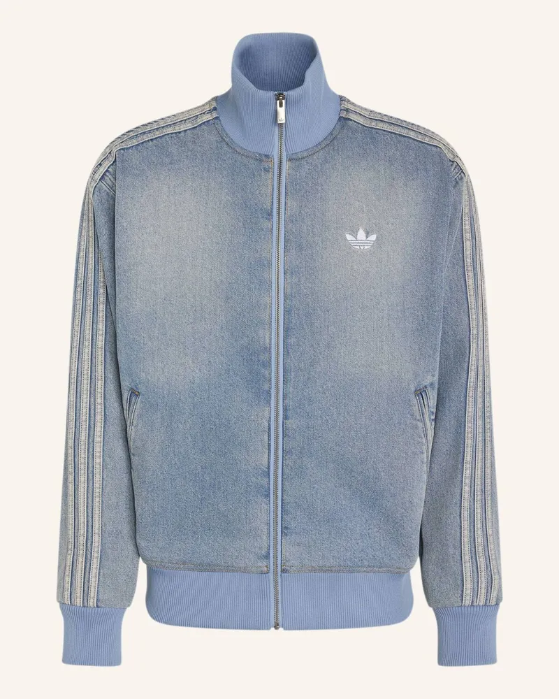 adidas Firebird Adicolor Denim Track Top blau Blau