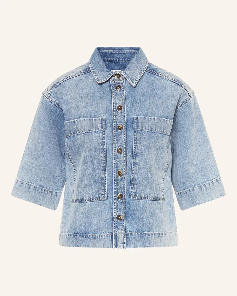 Emily van den Bergh Jeansbluse Hellblau