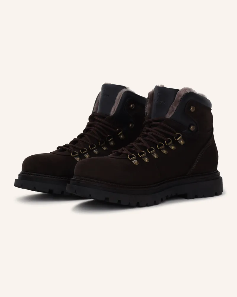 Aigner Hiking Style Lace Boot Ray 1b braun Dunkelbraun