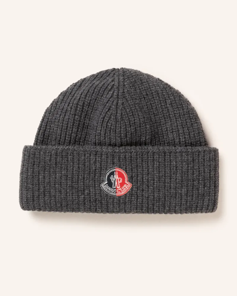 Moncler Mütze Dunkelgrau
