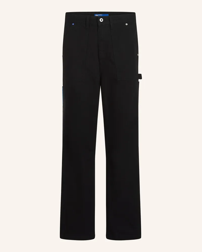 Karl Lagerfeld Hose blau Blau