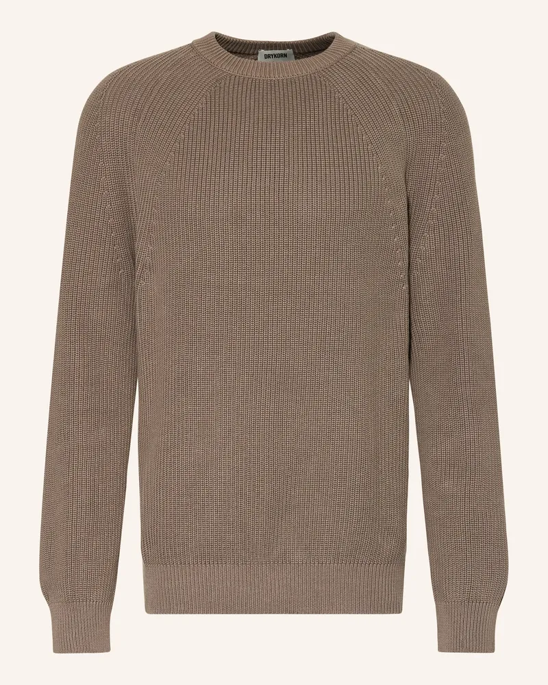 Drykorn Pullover Rippley beige Braun