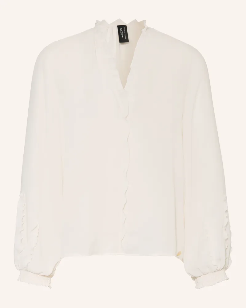 Marc Cain Blusenshirt Mit Rüschen weiss 112