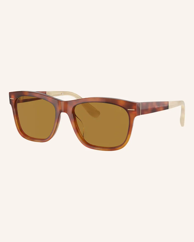 Brunello Cucinelli Sonnenbrille bc4003s braun 101253
