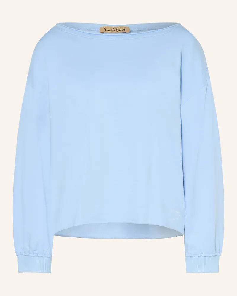 Smith & Soul Sweatshirt blau Hellblau