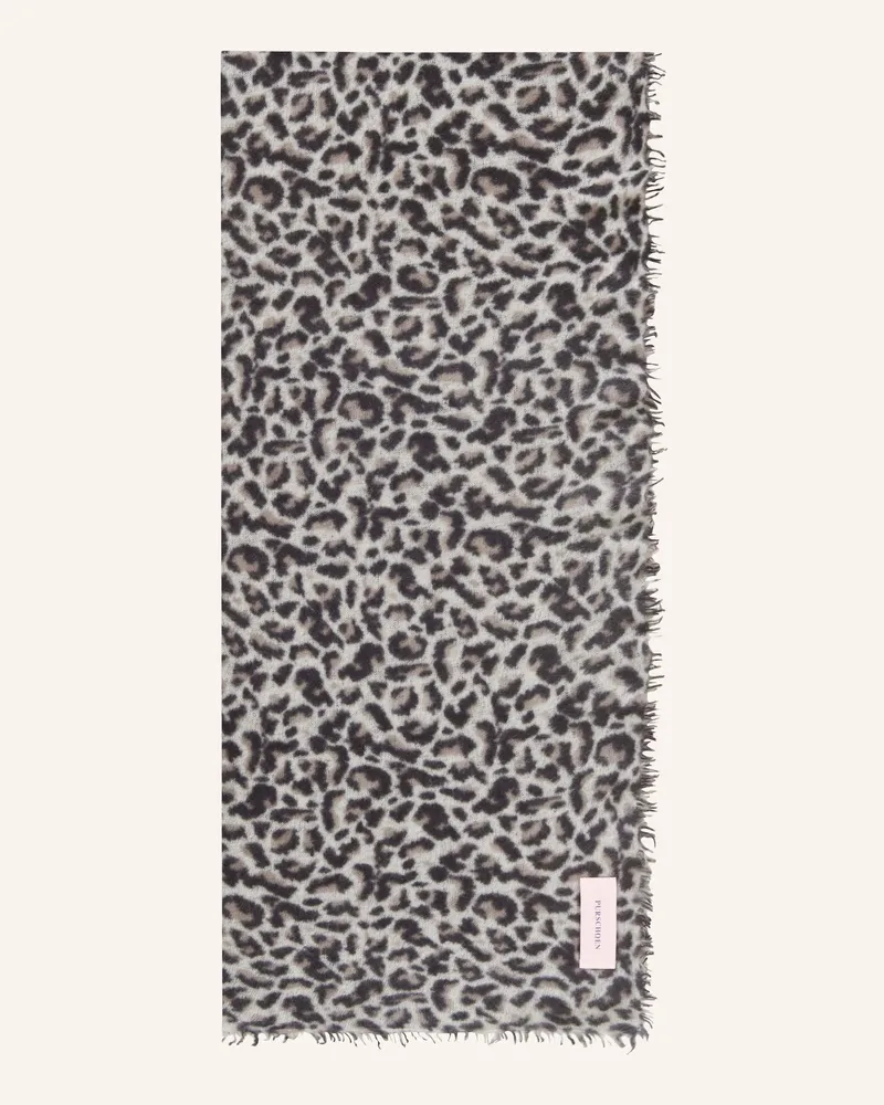 Puschoen Cashmere-Schal Leo beige Hellbraun