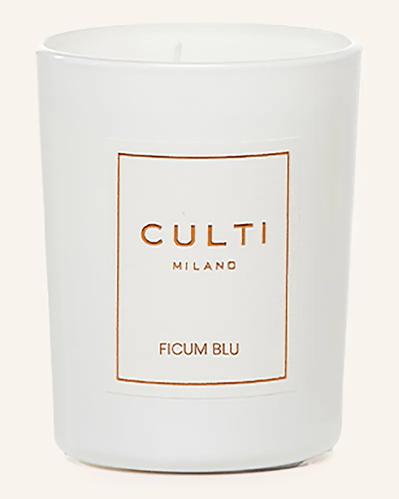 Culti Duftkerze Ficum Blu weiss Weiss