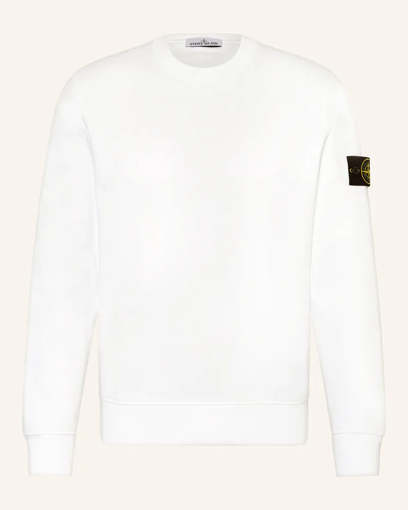 Stone Island Sweatshirt weiss Weiss