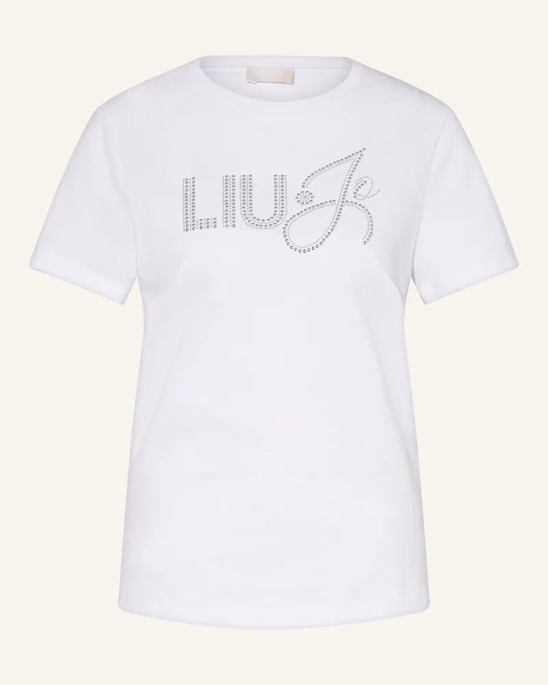Liu Jo T-Shirt Mit Nieten weiss Weiss