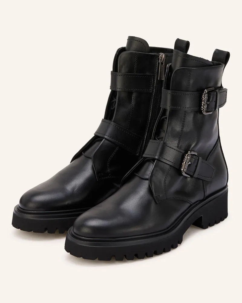 Pertini Biker Boots Schwarz