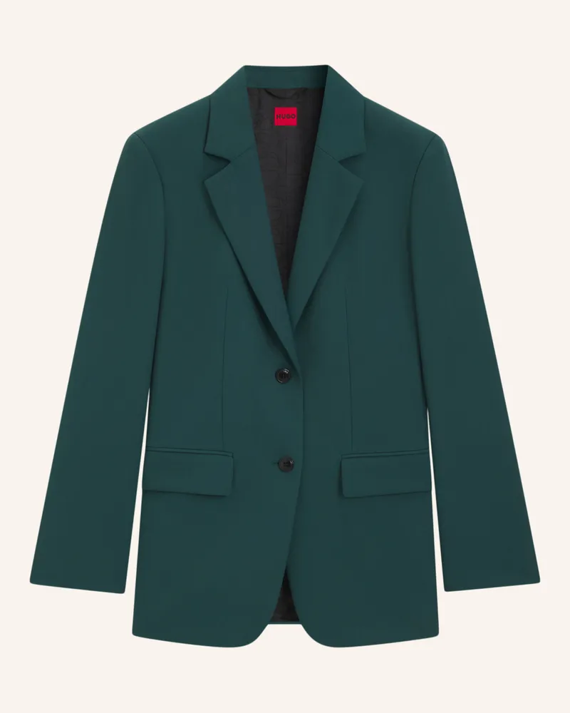 HUGO BOSS Blazer AREOTA Regular Fit Dunkelgrün
