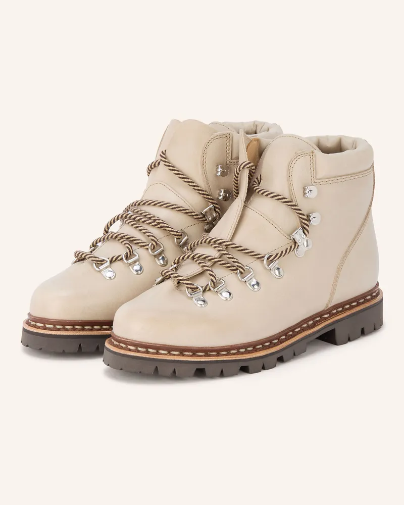 Paraboot Schnürboots Avoriaz beige Hellgrau
