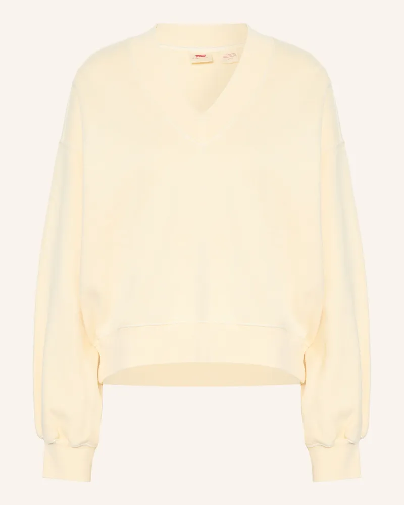 Levi's Levi's® Sweatshirt gelb Hellgelb