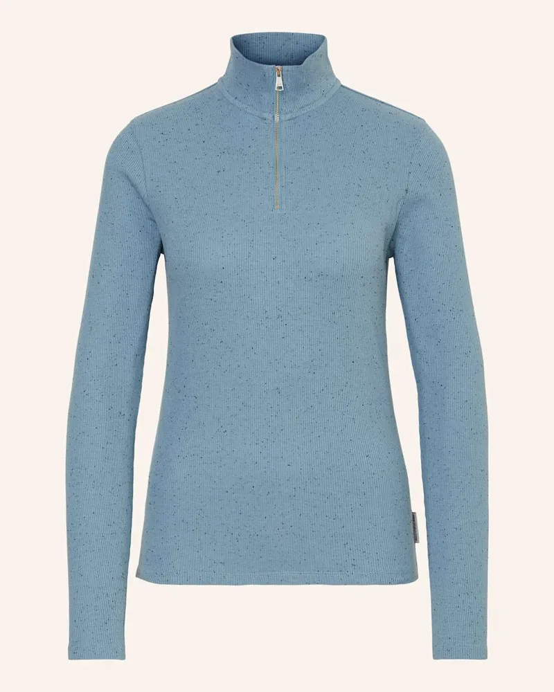 Marc O'Polo Langarm-Shirt Blau