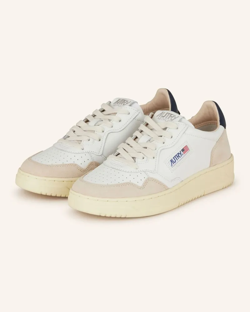 AUTRY Sneaker MEDALIST LOW - CREME/ WEISS Weiss