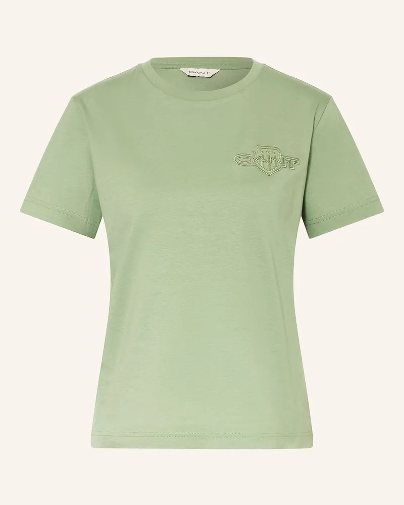 Gant T-Shirt Grün