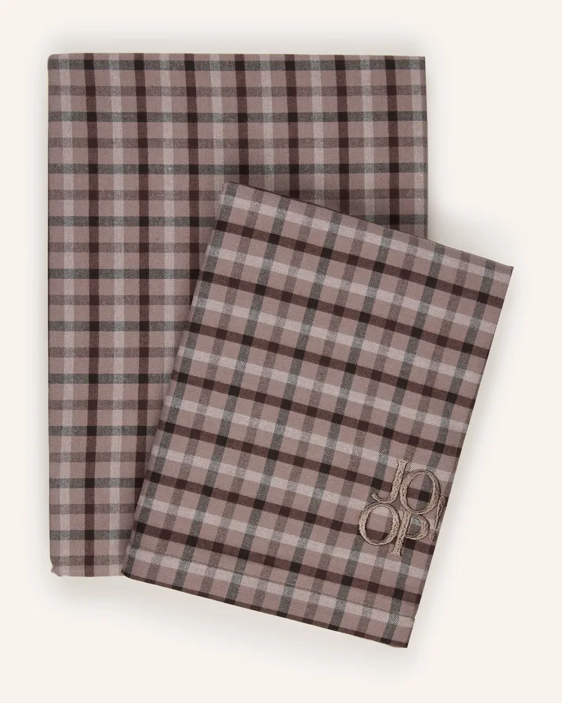 JOOP! Bettwäsche SOFT MESH Hellbraun
