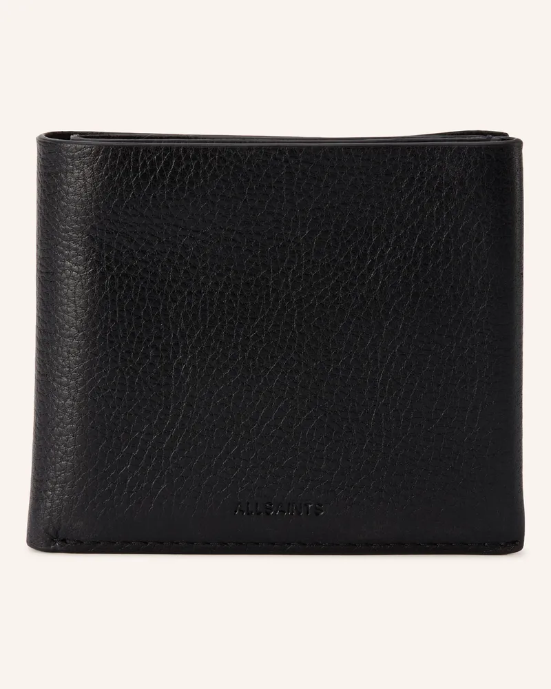 AllSaints Geldbörse Axis schwarz Schwarz