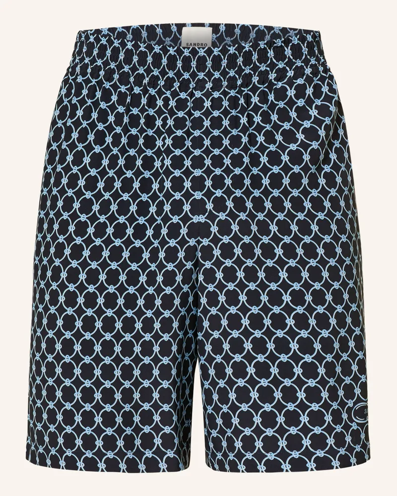Sandro Shorts blau Dunkelblau