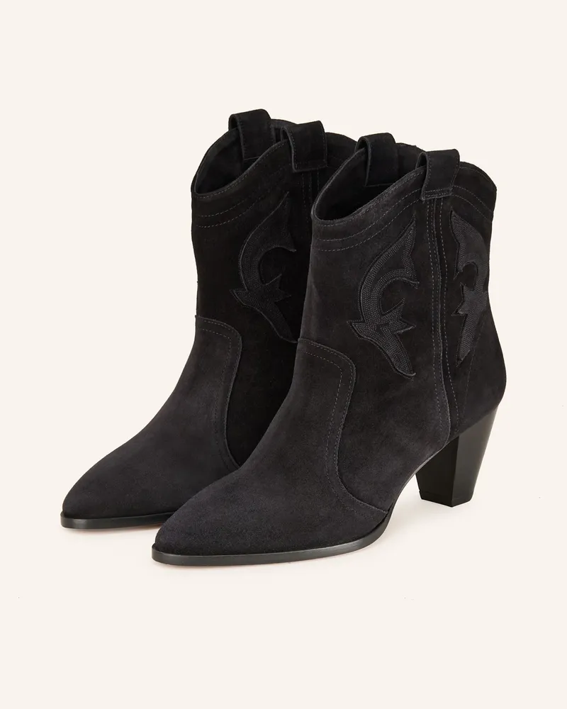 ba&sh Cowboy Boots Casey schwarz Schwarz