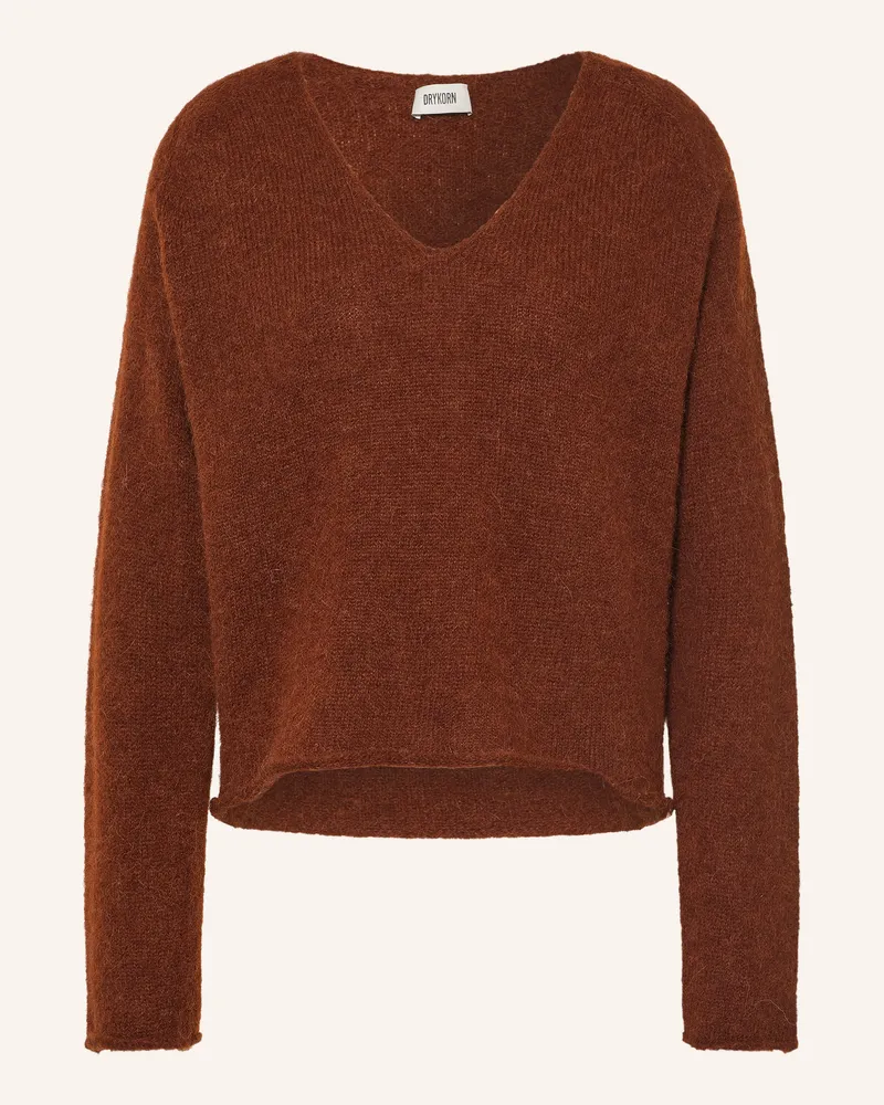Drykorn Pullover Somaija Mit Alpaka braun Braun