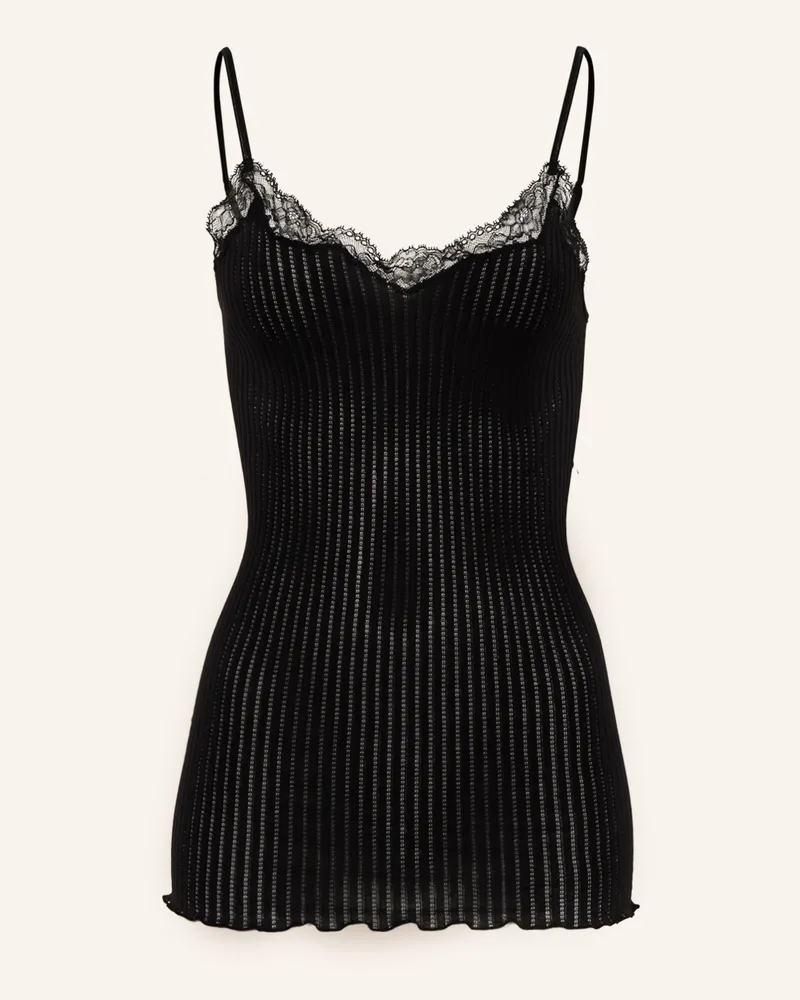 Zimmerli Top Maude Privé schwarz Schwarz