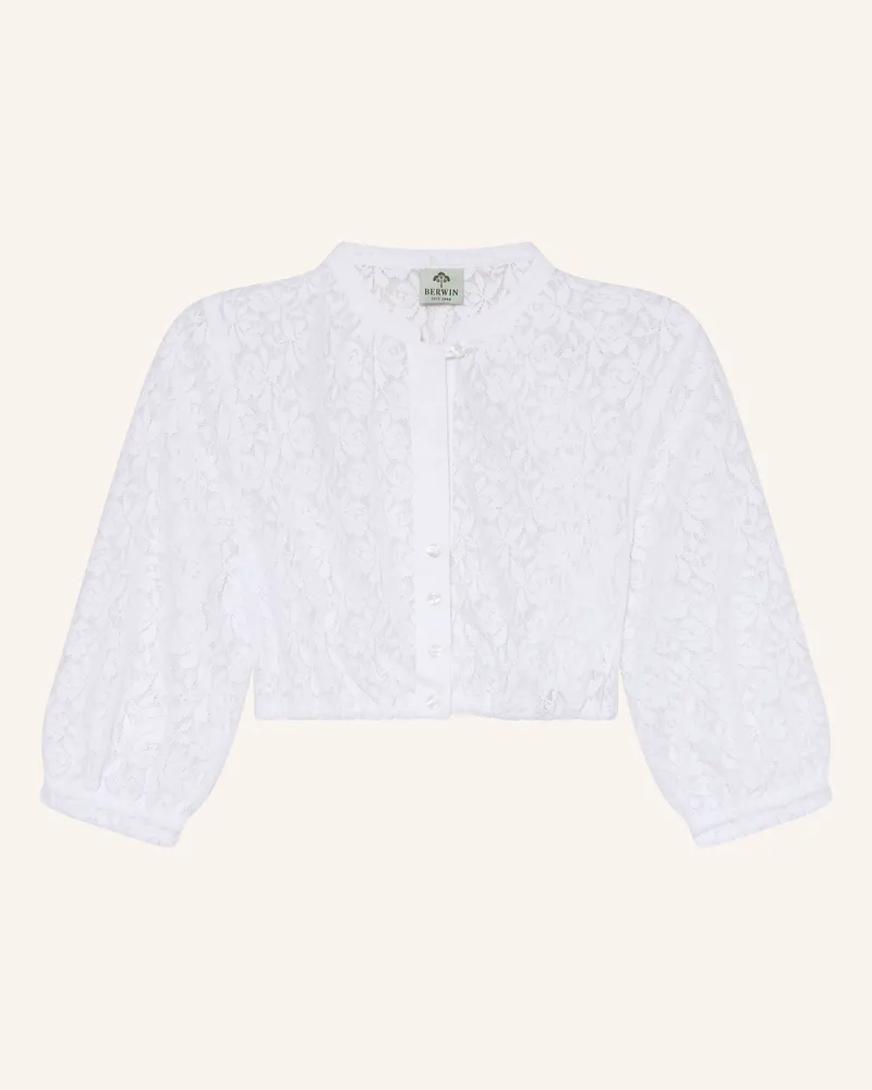 Berwin & Wolff Dirndlbluse weiss Weiss