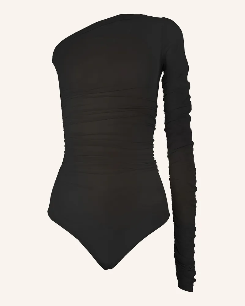 Wolford Wolford Body Sheer Drape String Body schwarz Schwarz