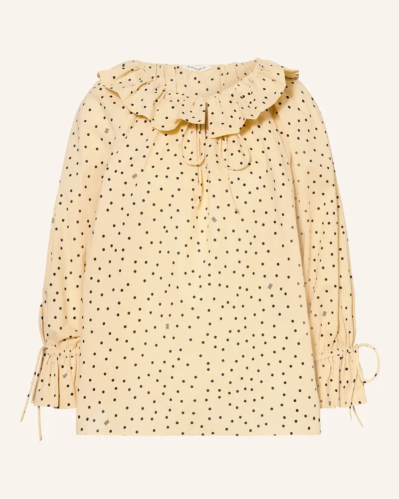 By Malene Birger Blusenshirt Dicte Mit Rüschen beige Beige