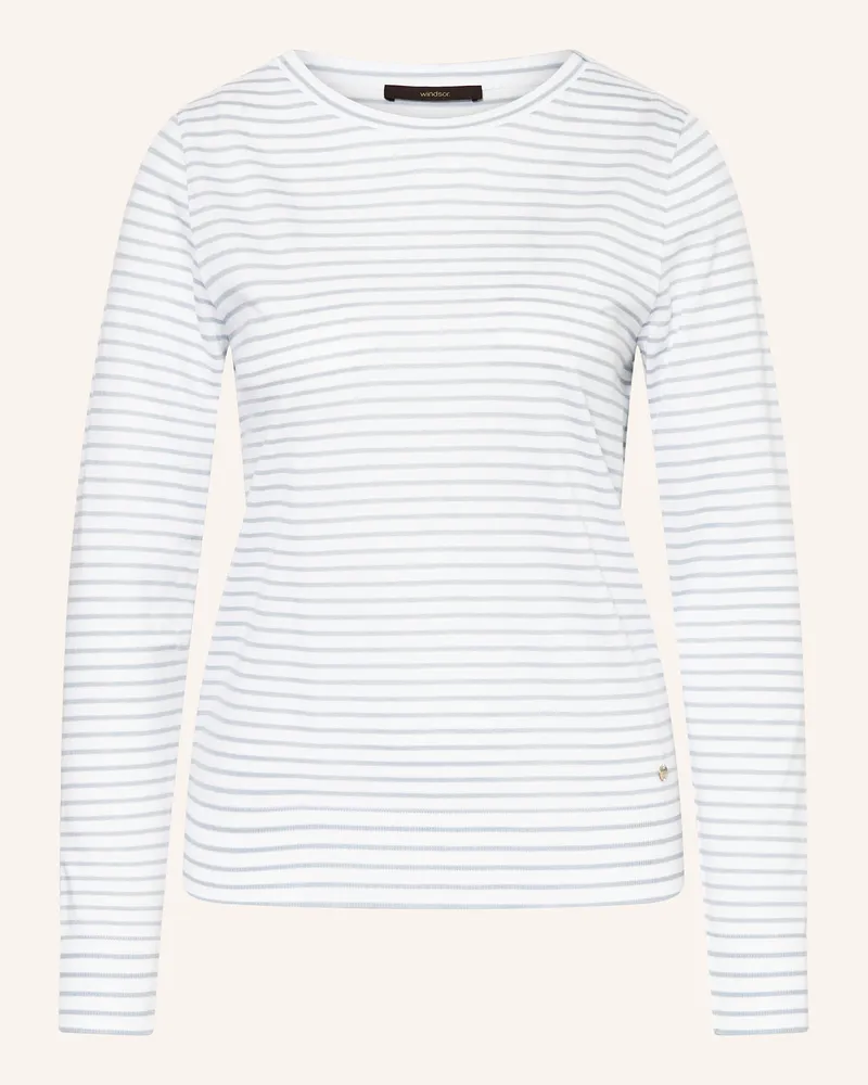 windsor. Longsleeve Weiss