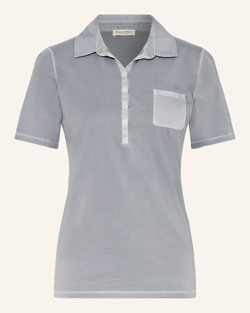 Marc O'Polo Jersey-Poloshirt Blau