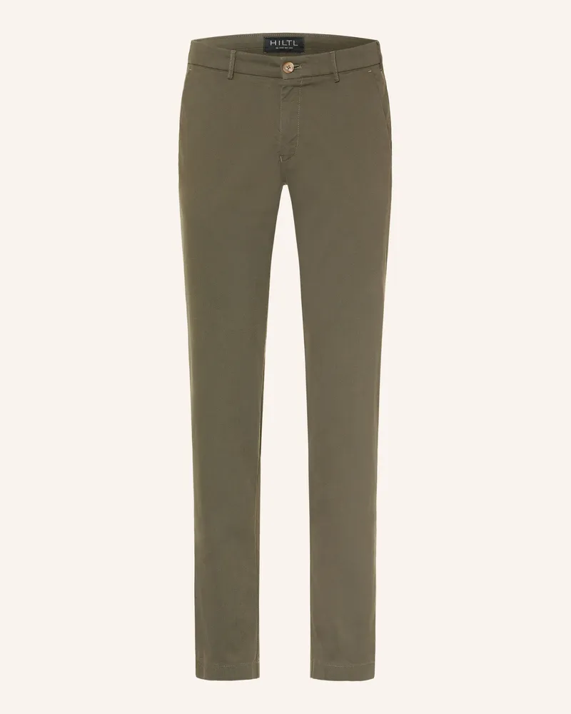 Hiltl Chino Taura Extra Slim Fit gruen Oliv