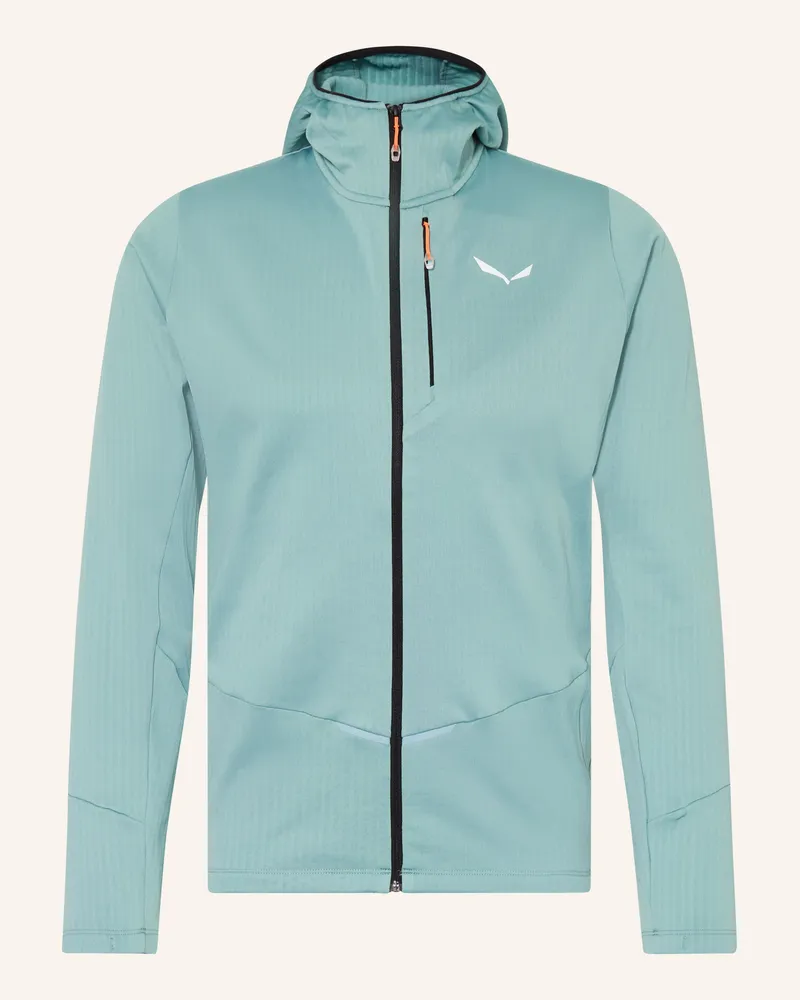 Salewa Midlayer-Jacke Pedroc Pl 3 blau Neontürkis