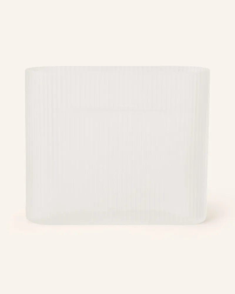 Muuto Vase Ridge weiss White
