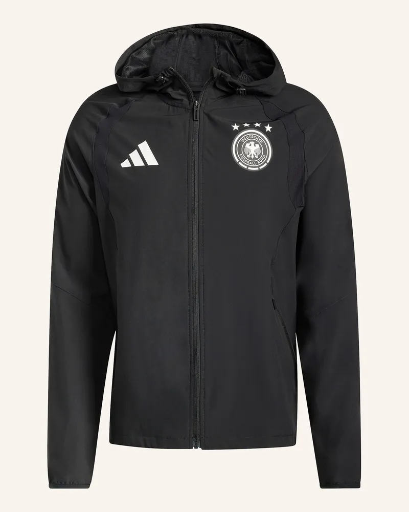 adidas Funktionsjacke Deutschland Tiro Travel schwarz Schwarz