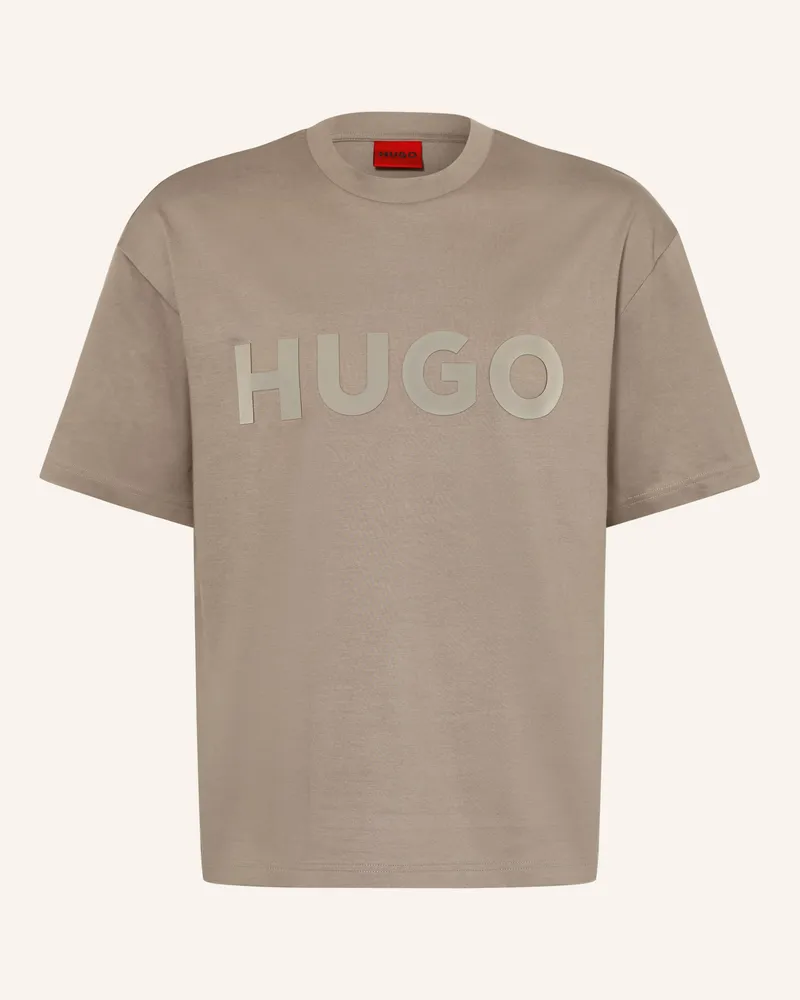 HUGO BOSS T-Shirt Dinkee braun Taupe