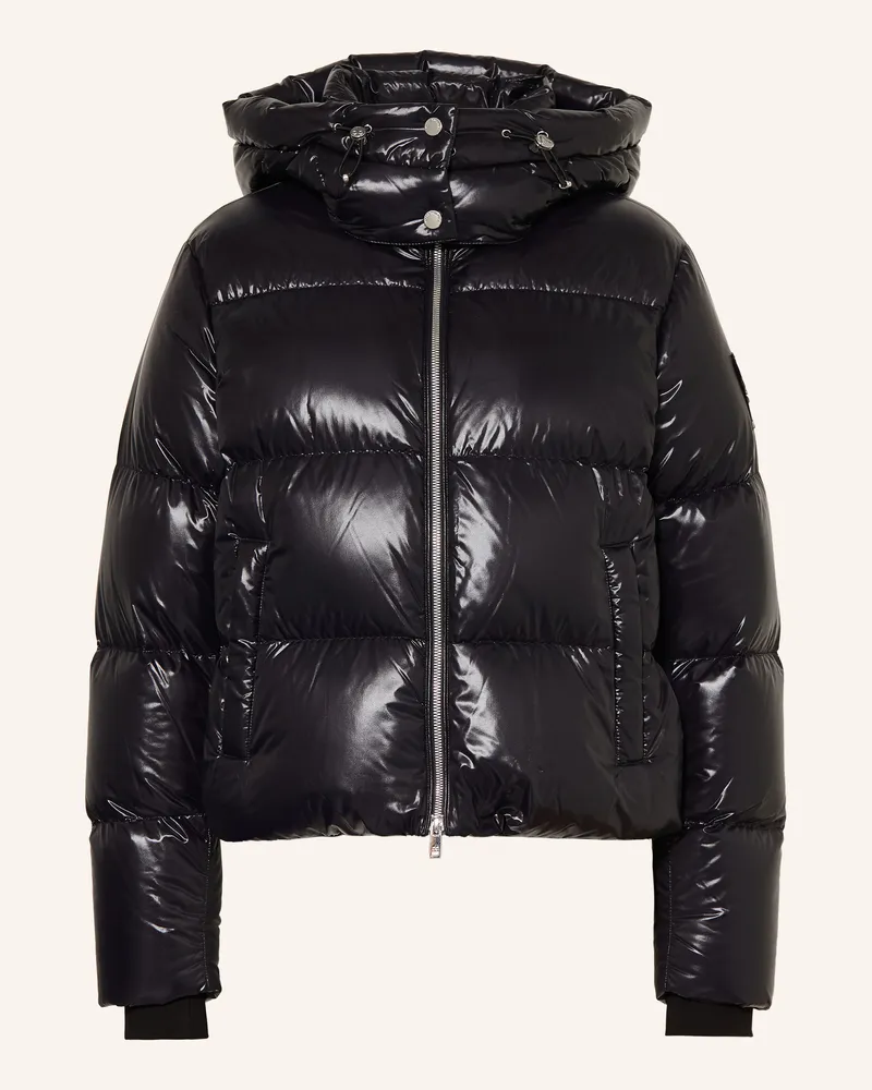Moose Knuckles Daunenjacke Moonstone Mit Abnehmbarer Kapuze schwarz Schwarz