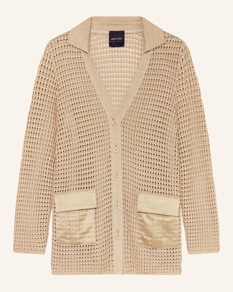 Marc Cain Strickjacke mit Glitzergarn 608