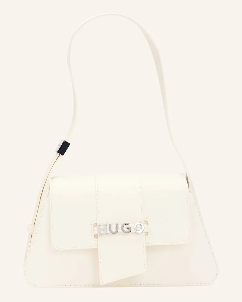 HUGO BOSS Umhängetasche MEL 2.0 SH. BAG FLAP Weiss