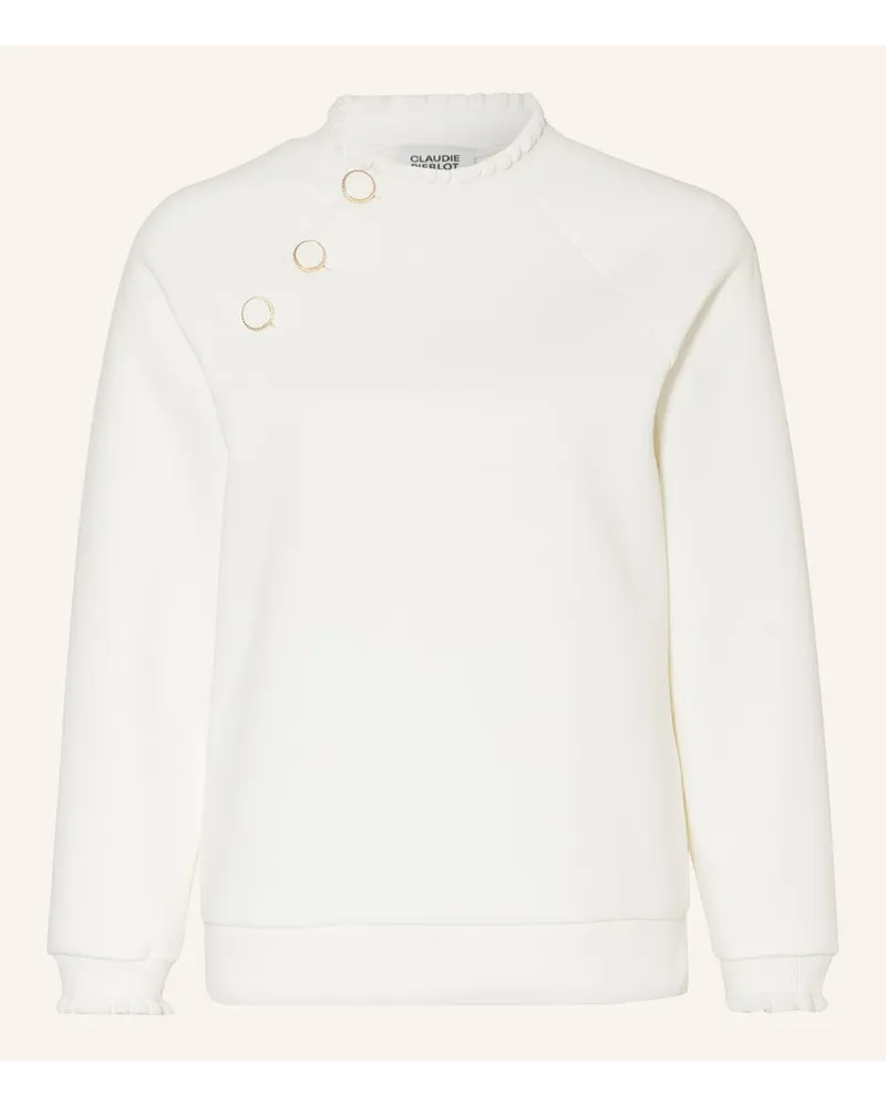 Claudie Pierlot Sweatshirt Weiss