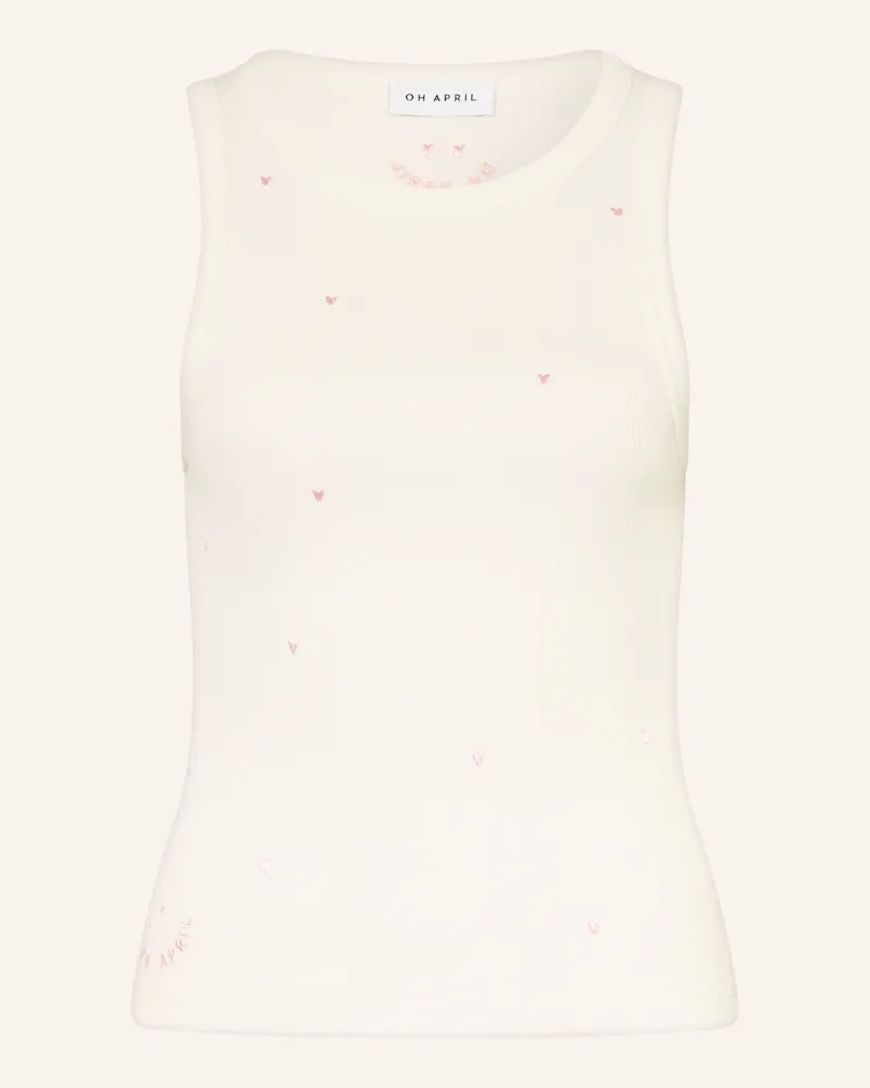 OH APRIL Top DANY Ecru