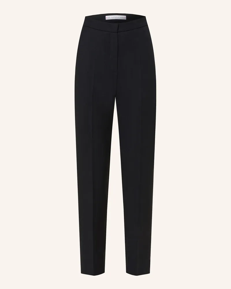 RAFFAELLO ROSSI  Bootcut-Hose DORO aus Flanell Dunkelblau