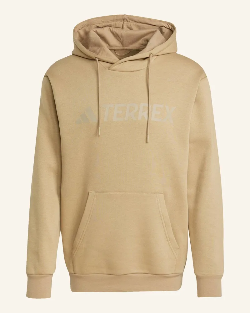 adidas Hoodie TERREX MULTI LARGE LOGO Braun