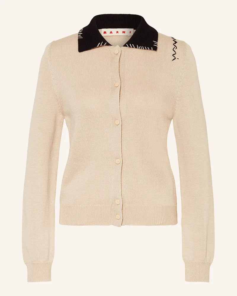 Marni Strickjacke Beige