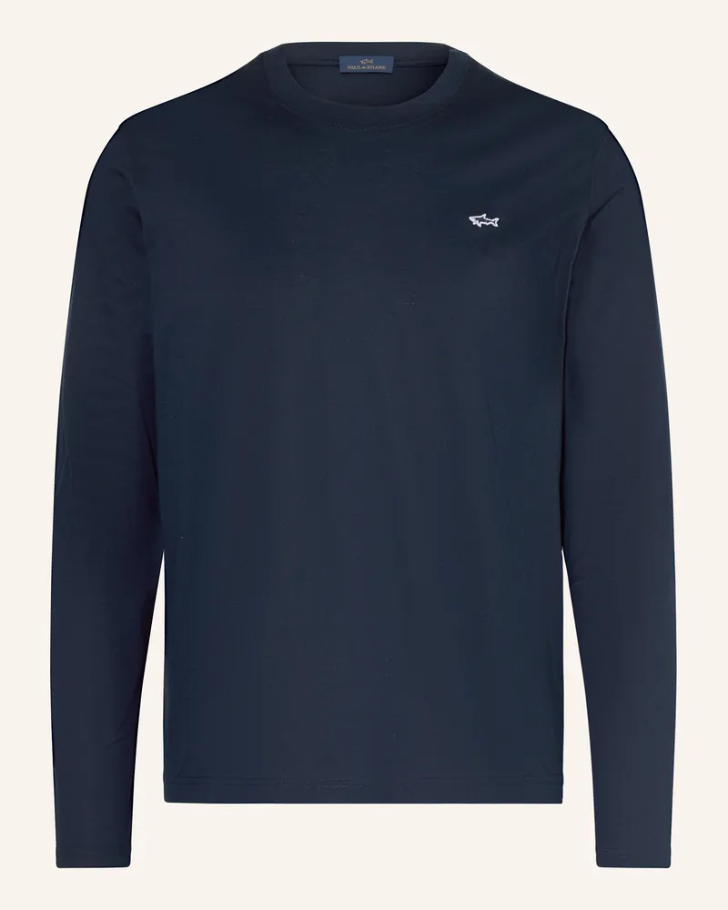 Paul & Shark Longsleeve blau Dunkelblau