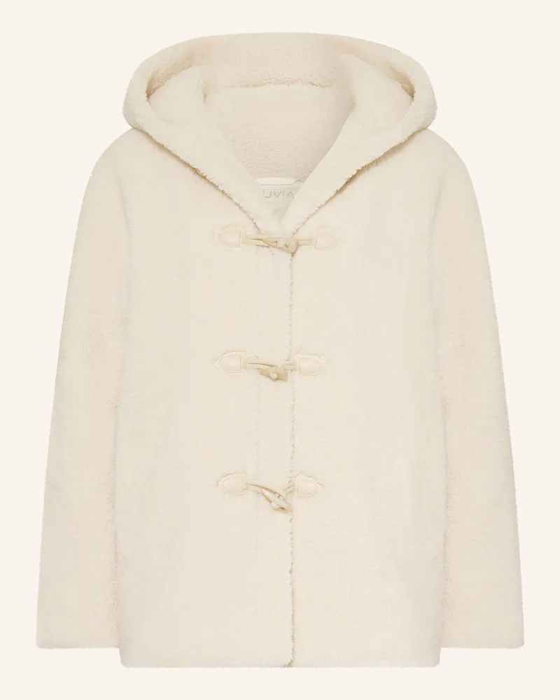 Juvia Dufflecoat Thelma Aus Teddyfell beige Creme