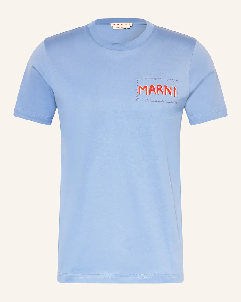 Marni T-Shirt Hellblau