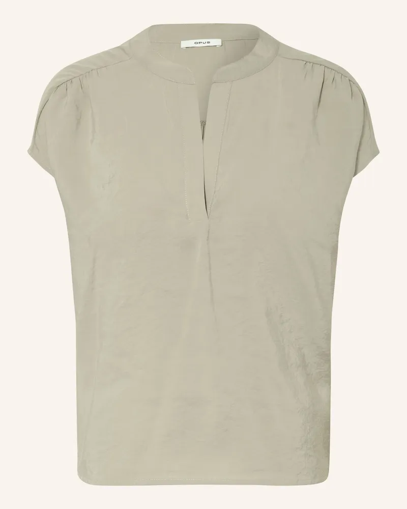 OPUS Blusenshirt Sawoko gruen Hellgrün
