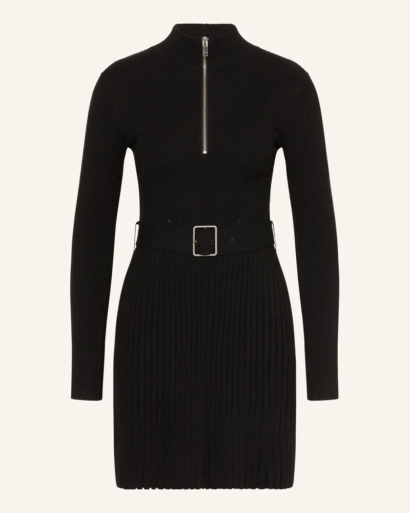 Reiss Strickkleid VIENNA Schwarz